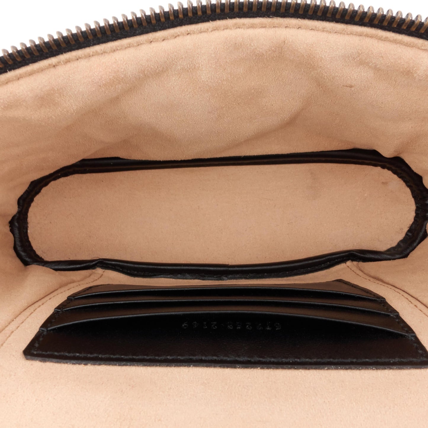 Gucci GG Marmont Mini Vanity Leather Crossbody Bag