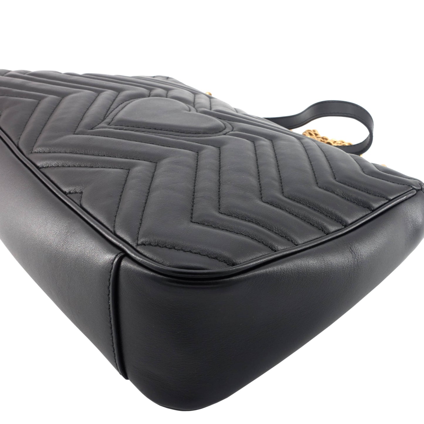 Gucci Marmont Medium Matelass� Leather Shoulder Bag