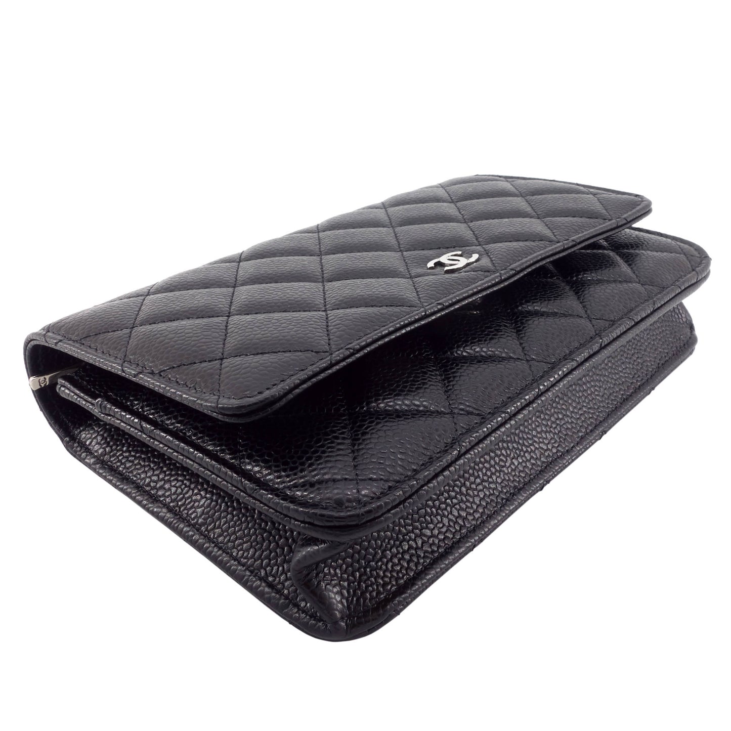 Chanel Wallet on Chain Caviar Leather Bag