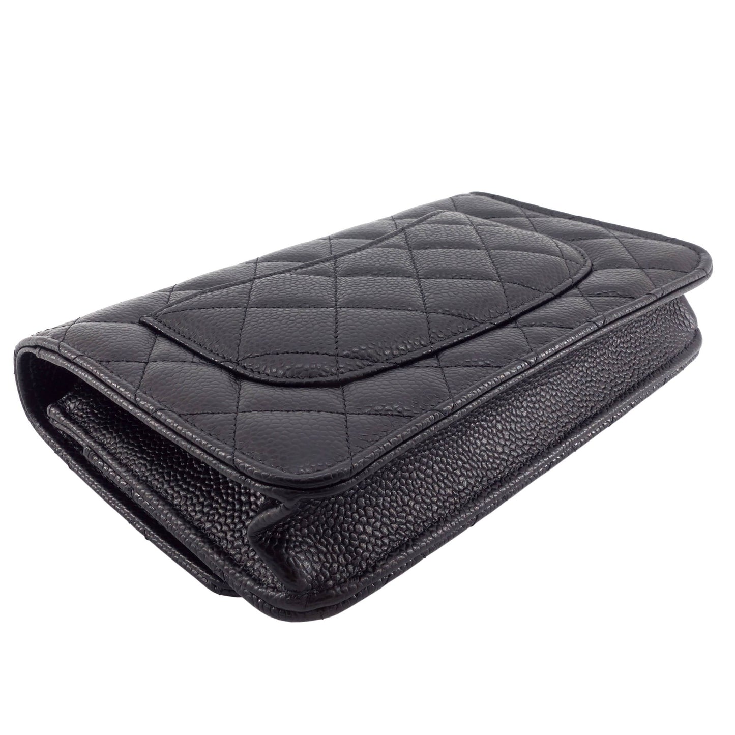 Chanel Wallet on Chain Caviar Leather Bag