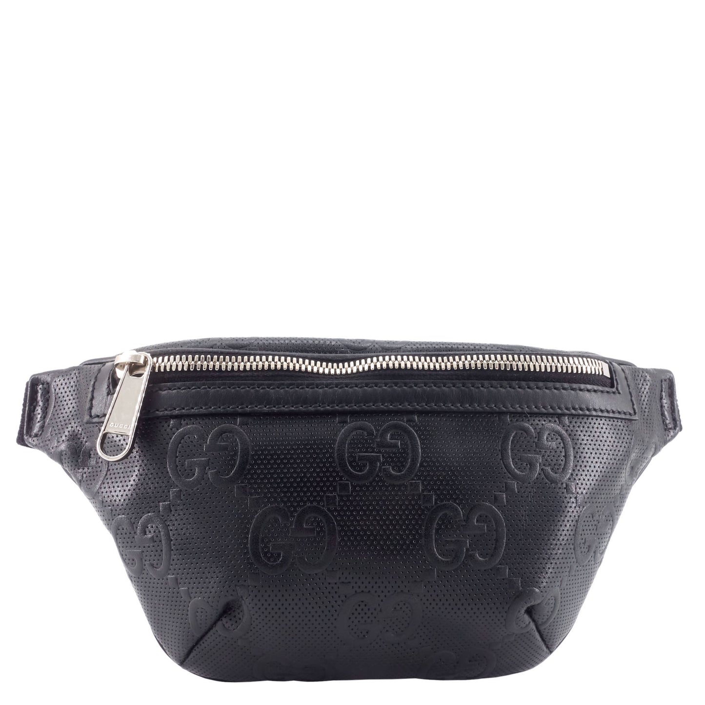 Gucci GG Embossed Leather Belt Bag