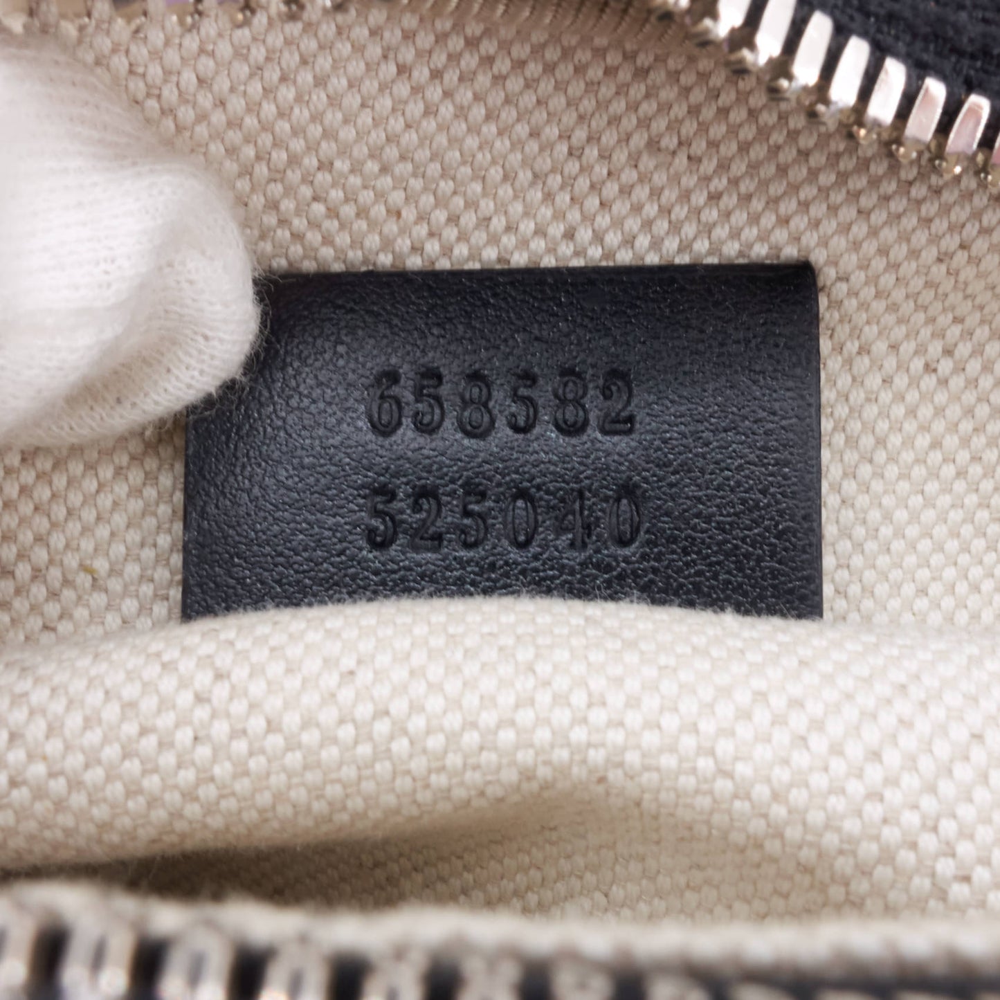 Gucci GG Embossed Leather Belt Bag
