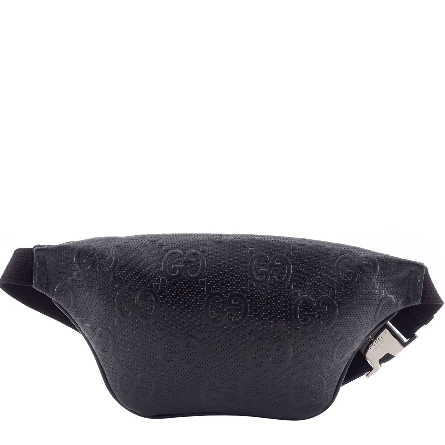 Gucci GG Embossed Leather Belt Bag