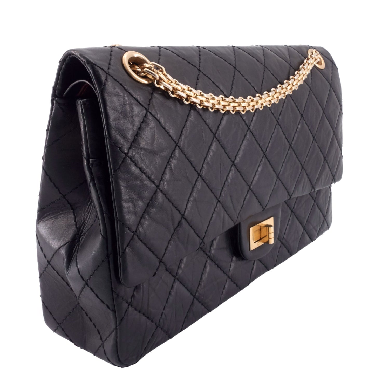 Chanel 2.55 Reissue 226 Aged Calfskin Double Flap Bag
