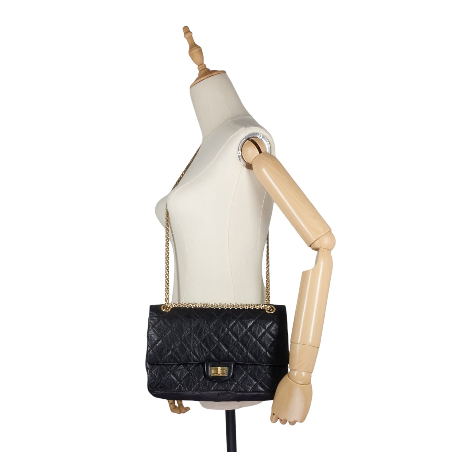 Chanel 2.55 Reissue 226 Aged Calfskin Double Flap Bag
