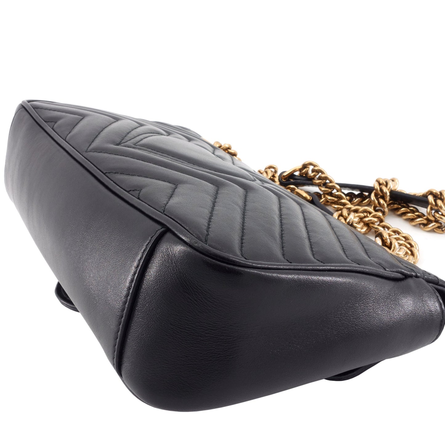 Gucci GG Marmont Small Leather Flap Bag