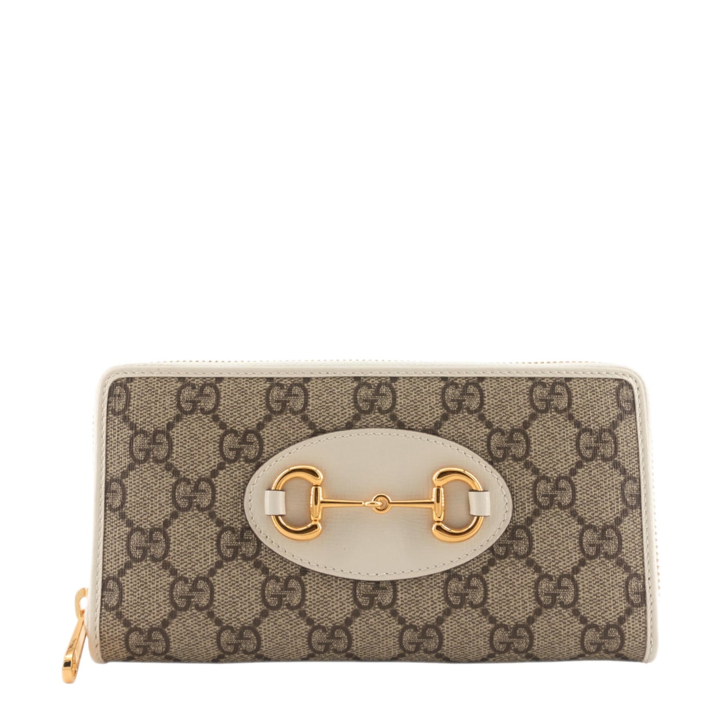 Gucci Horsebit 1955 GG Supreme Canvas Zip Around Wallet