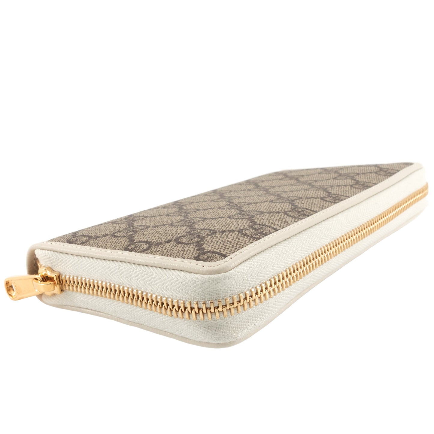 Gucci Horsebit 1955 GG Supreme Canvas Zip Around Wallet