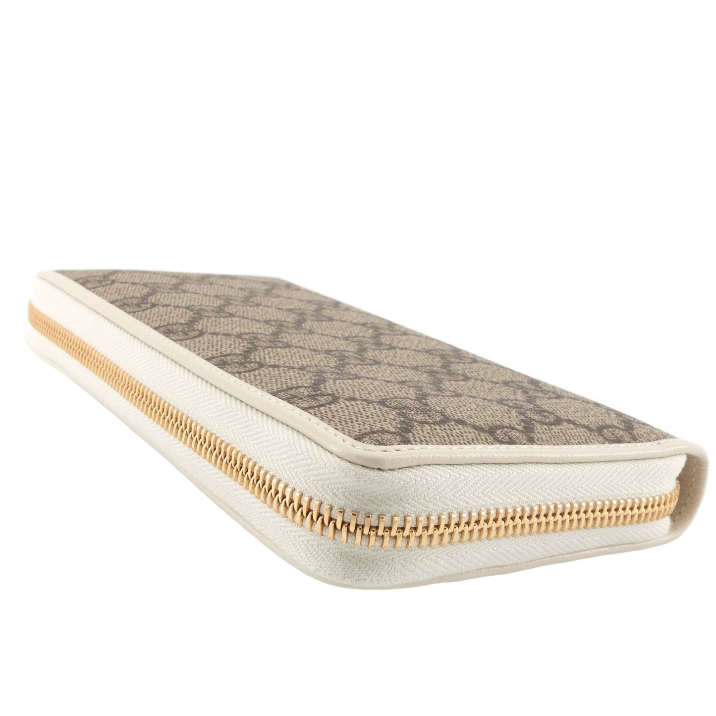 Gucci Horsebit 1955 GG Supreme Canvas Zip Around Wallet