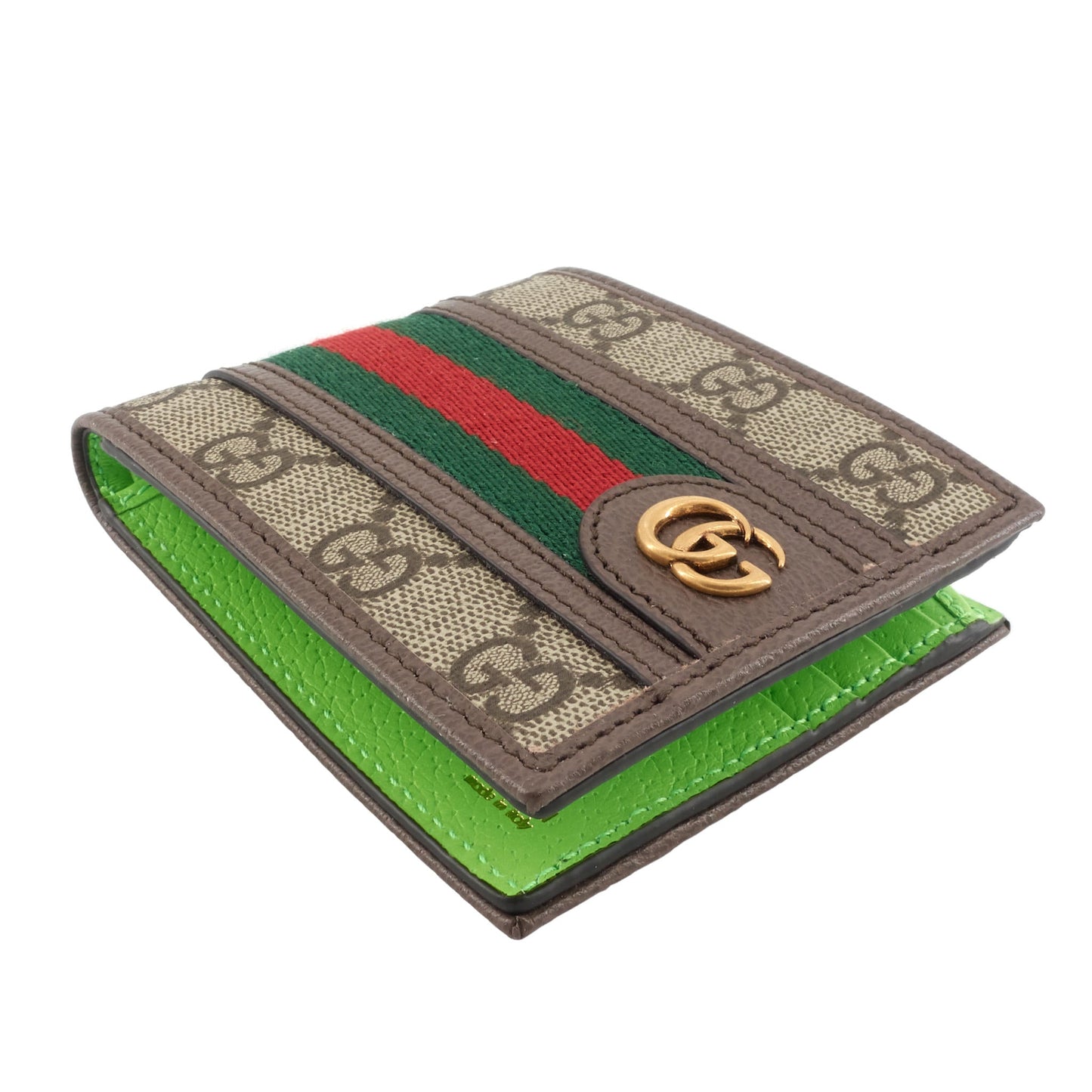 Gucci Ophidia GG Canvas and Leather Wallet