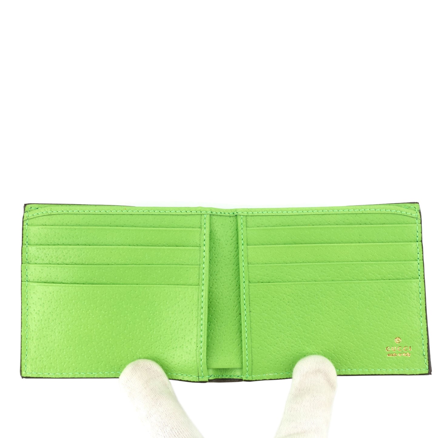 Gucci Ophidia GG Canvas and Leather Wallet