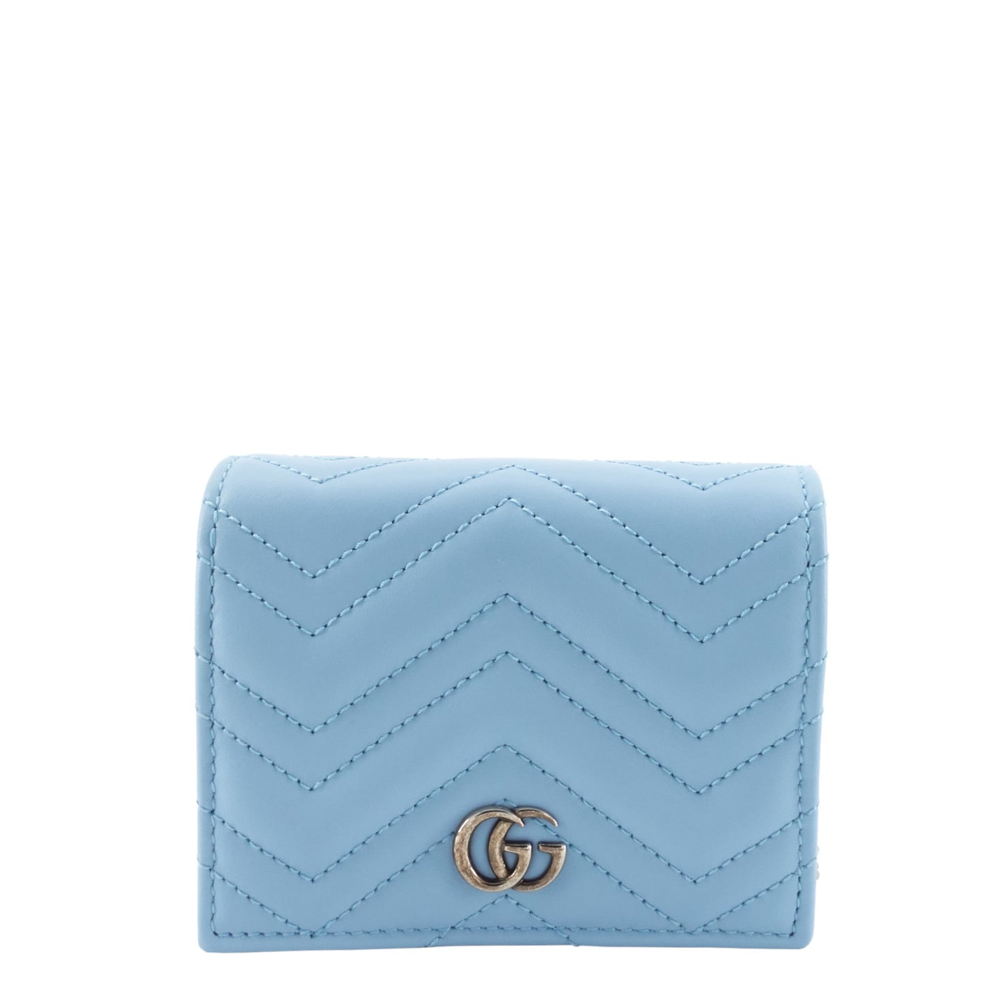 Gucci GG Marmont Mini Matelasse Wallet on Chain