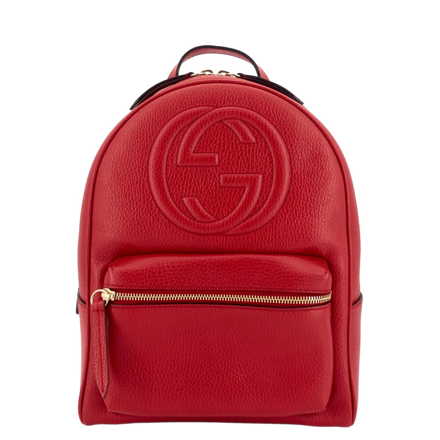 Gucci Soho Chain Calfskin Leather Backpack Bag