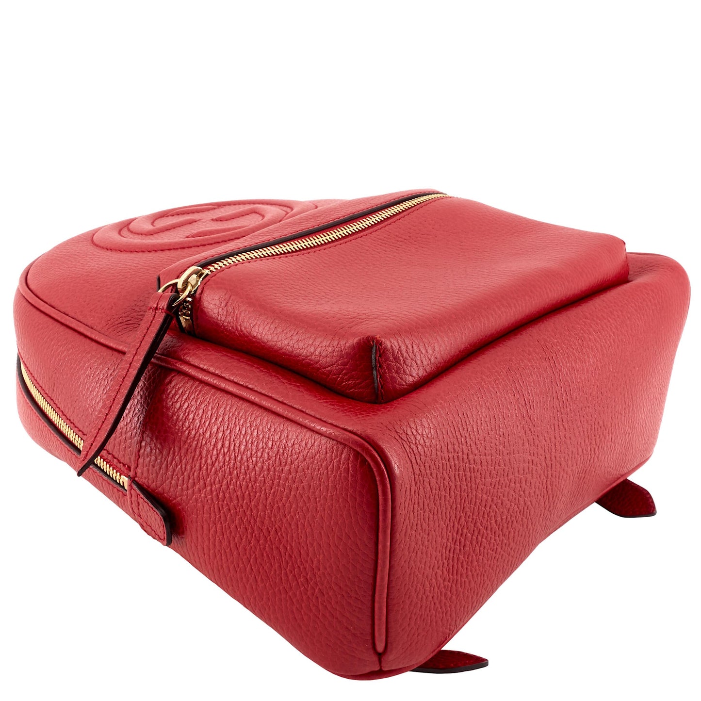 Gucci Soho Chain Calfskin Leather Backpack Bag