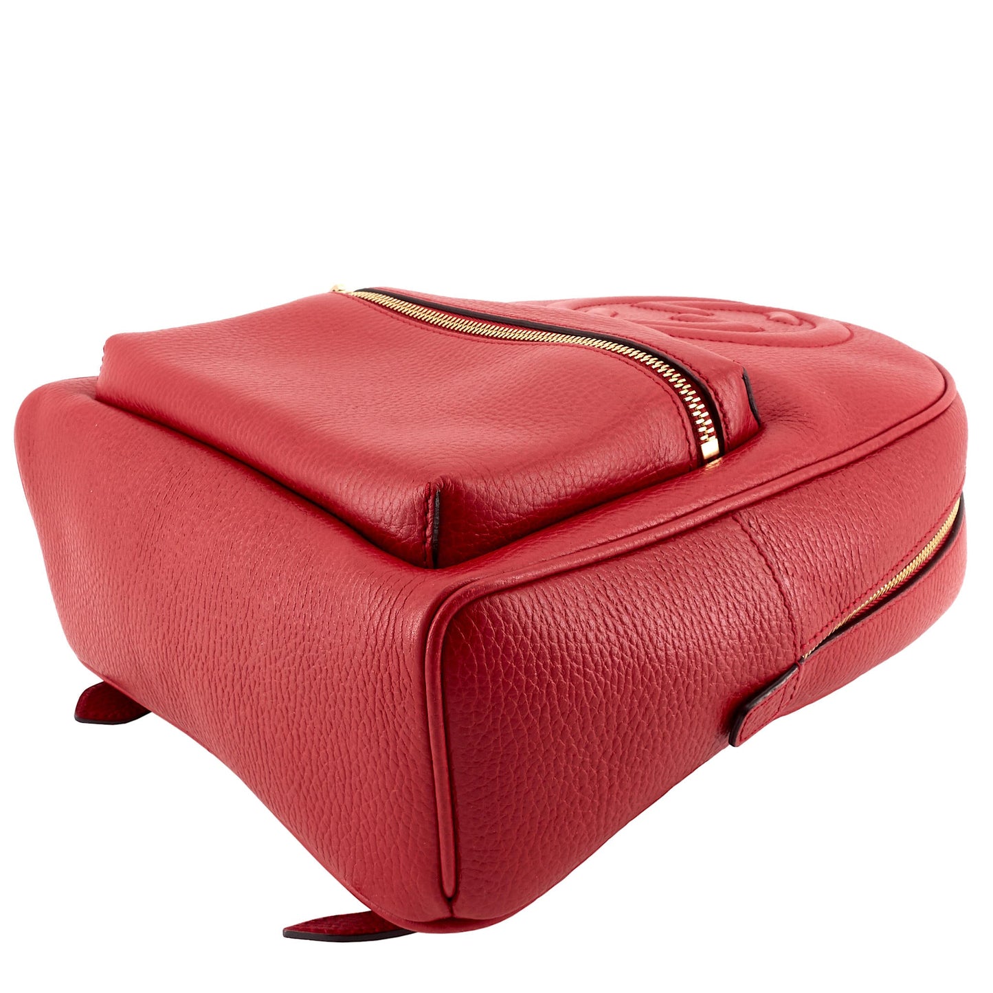 Gucci Soho Chain Calfskin Leather Backpack Bag