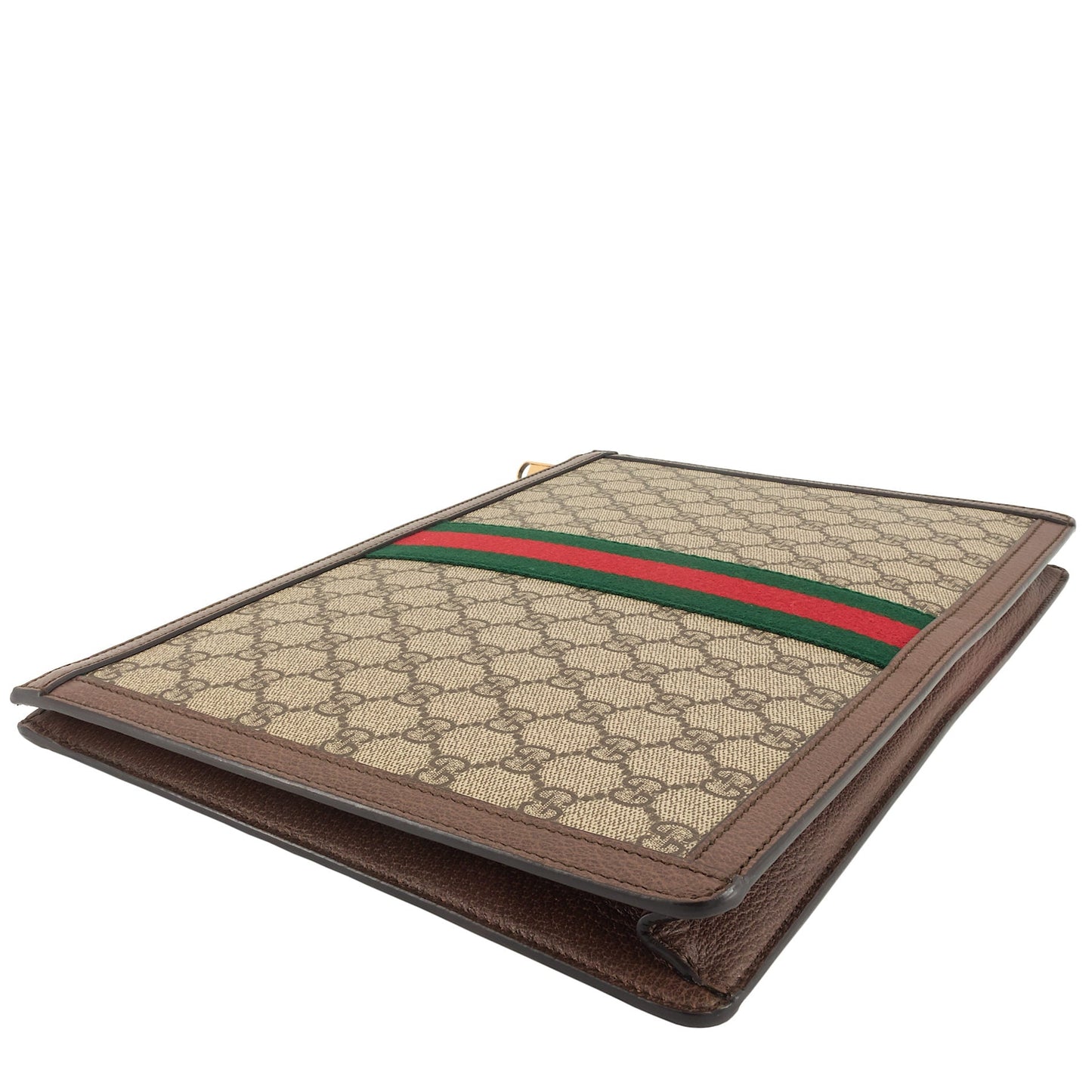Gucci GG Supreme Canvas Web Ophidia Portfolio Pouch