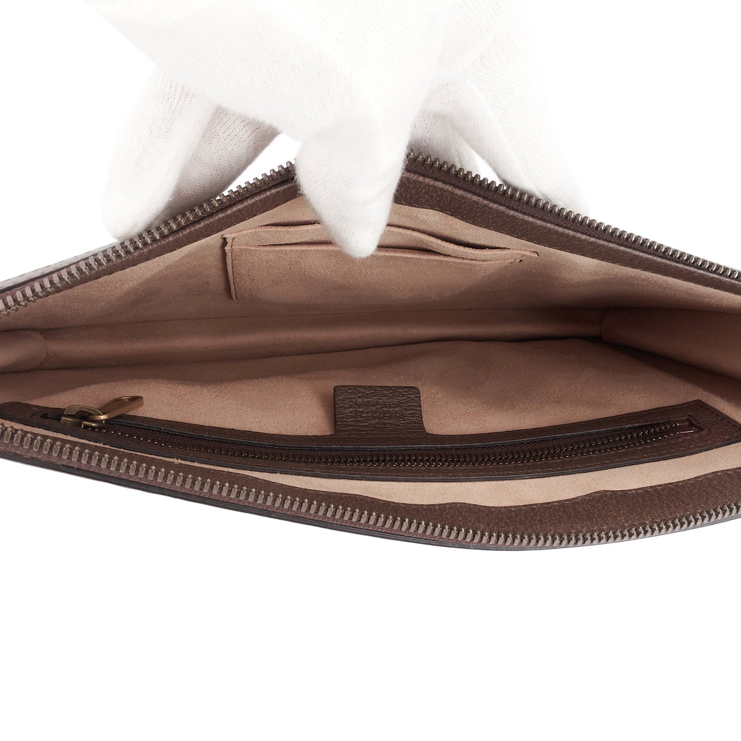 Gucci GG Supreme Canvas Web Ophidia Portfolio Pouch