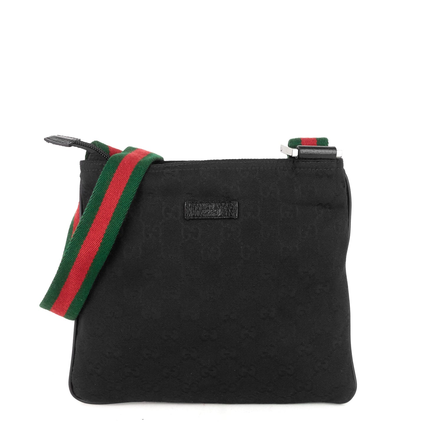 Gucci GG Canvas Web Strap Small Messenger Bag