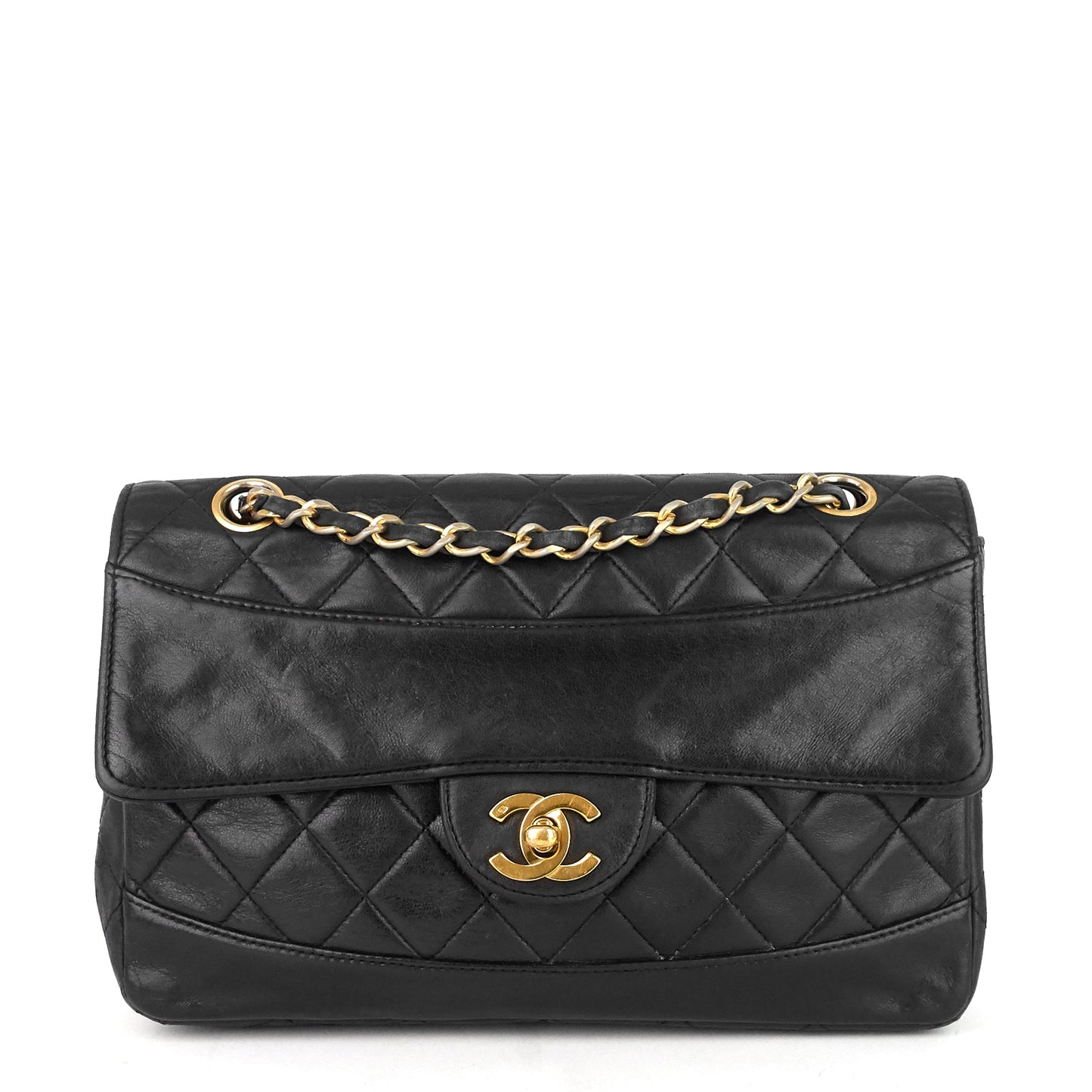 Chanel Vintage Medium Lambskin Flap Bag