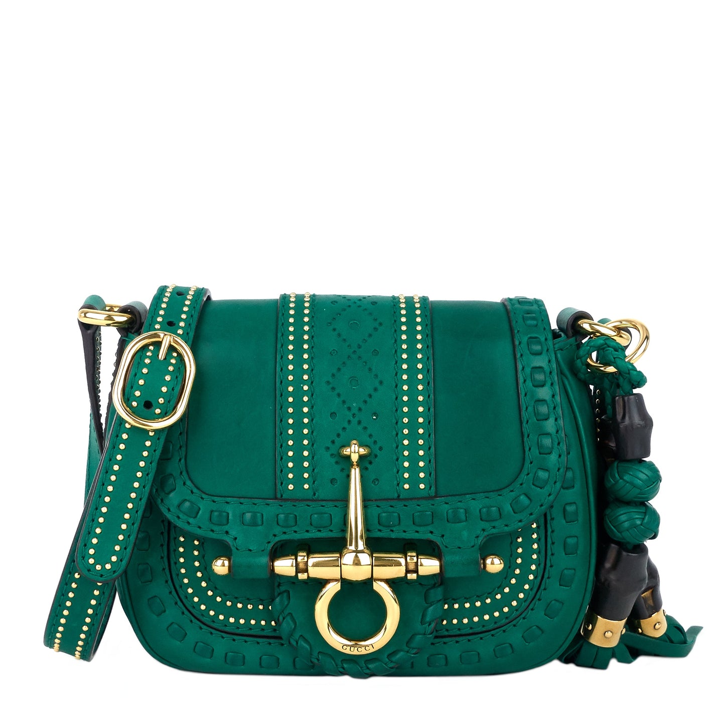 Gucci Snaffle Bit Mini Leather Shoulder Bag