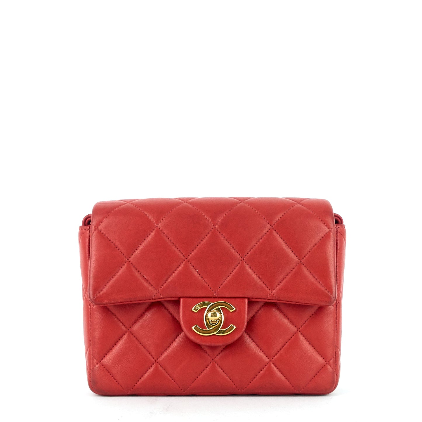 Chanel Classic Square Lambskin Leather Flap Bag