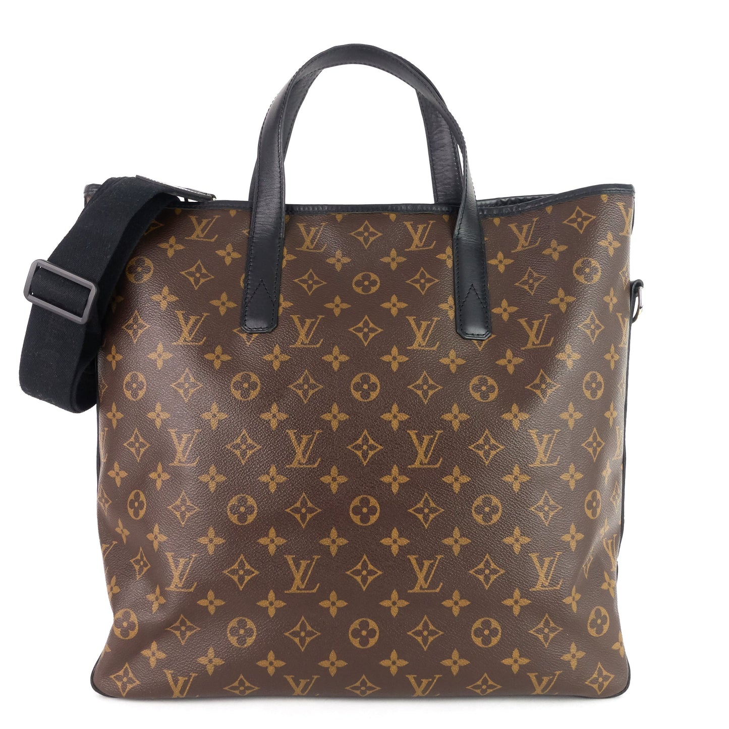 Louis Vuitto Davis Monogram Macassar Canvas Tote Bag