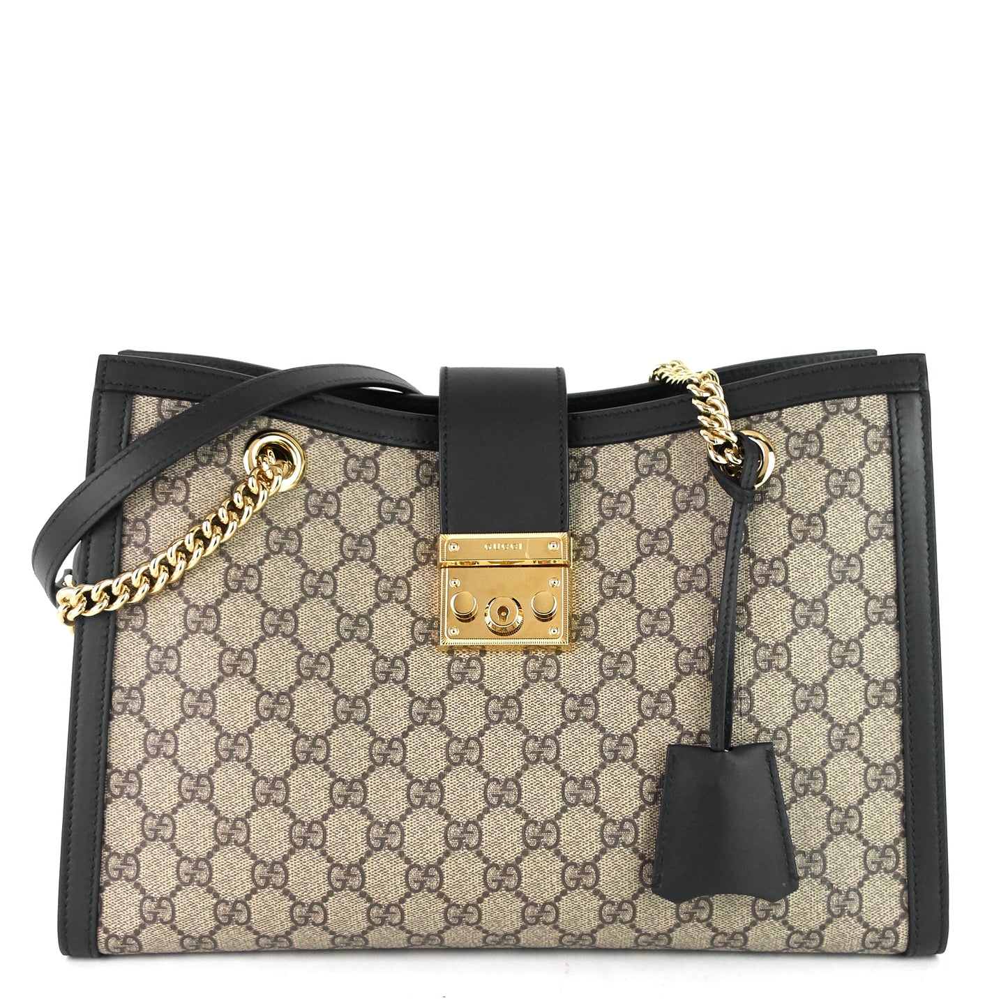 Gucci Padlock Medium GG Supreme Canvas Bag