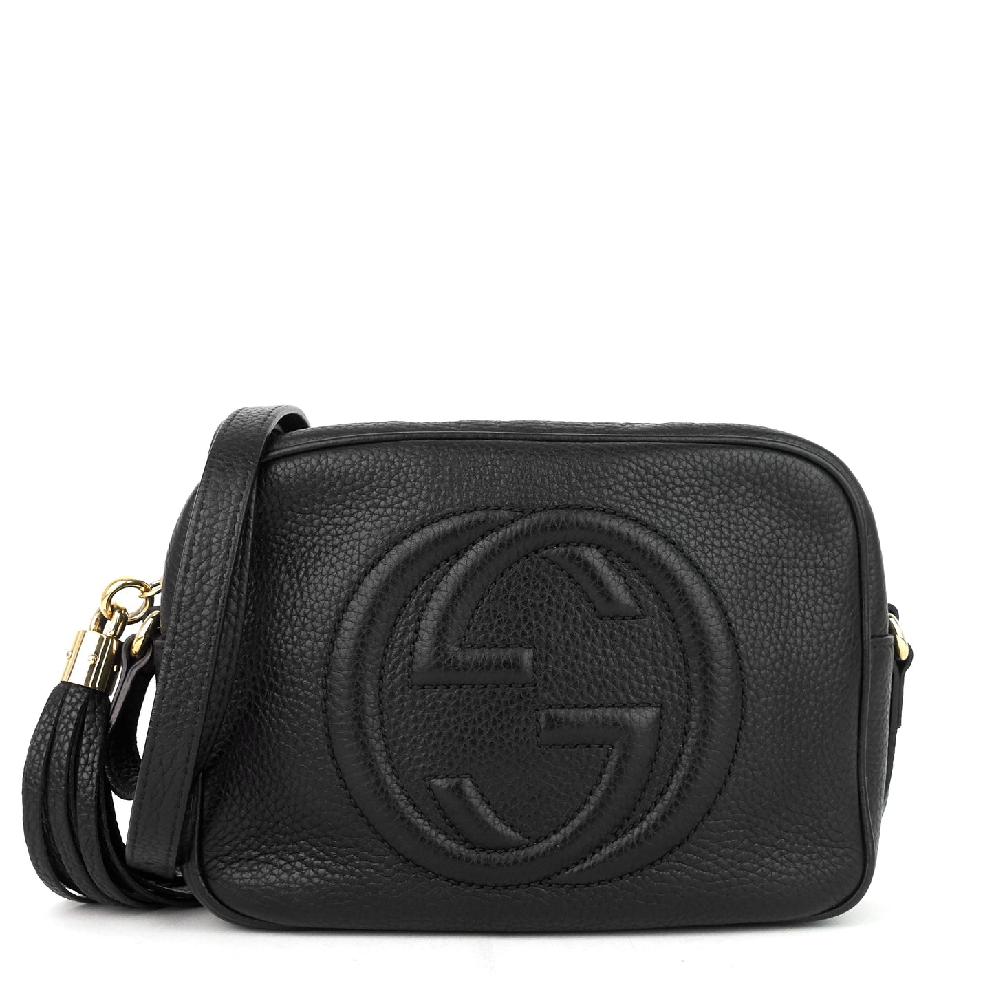 Gucci Soho Disco Pebbled Leather Crossbody Bag