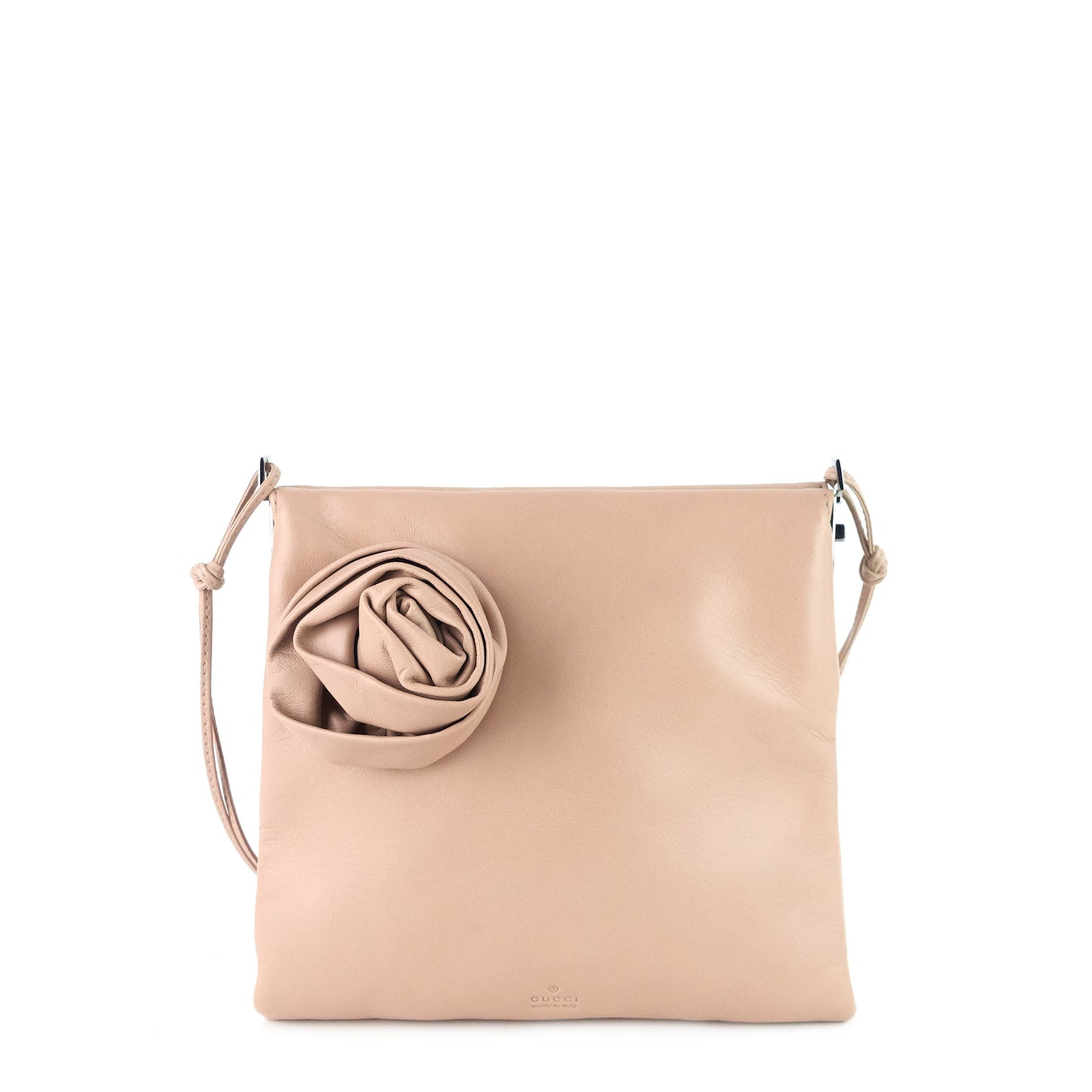 Gucci Rosette Lambskin Leather Clutch Bag