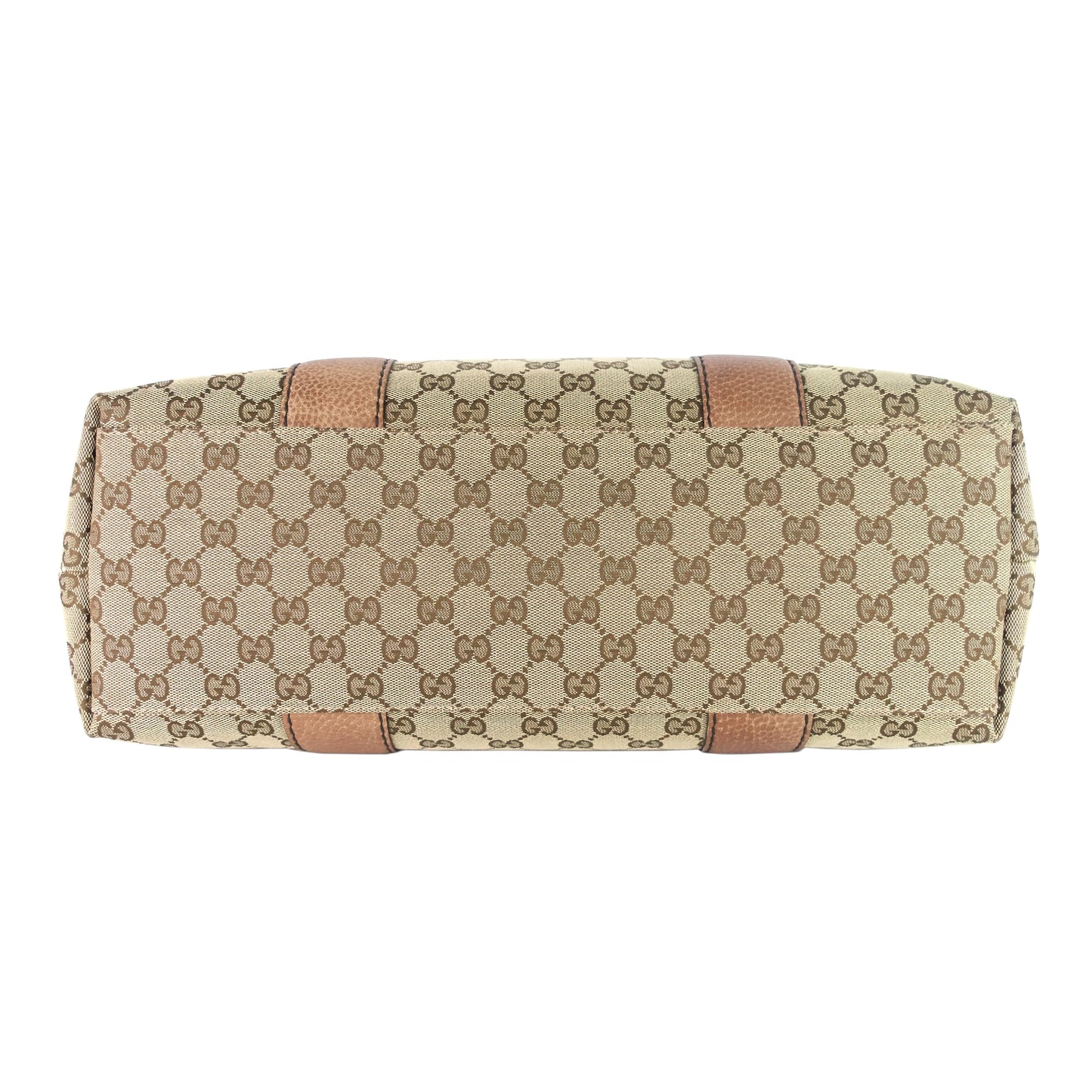 Gucci Libeccio Bamboo Bar Medium Canvas Tote Bag