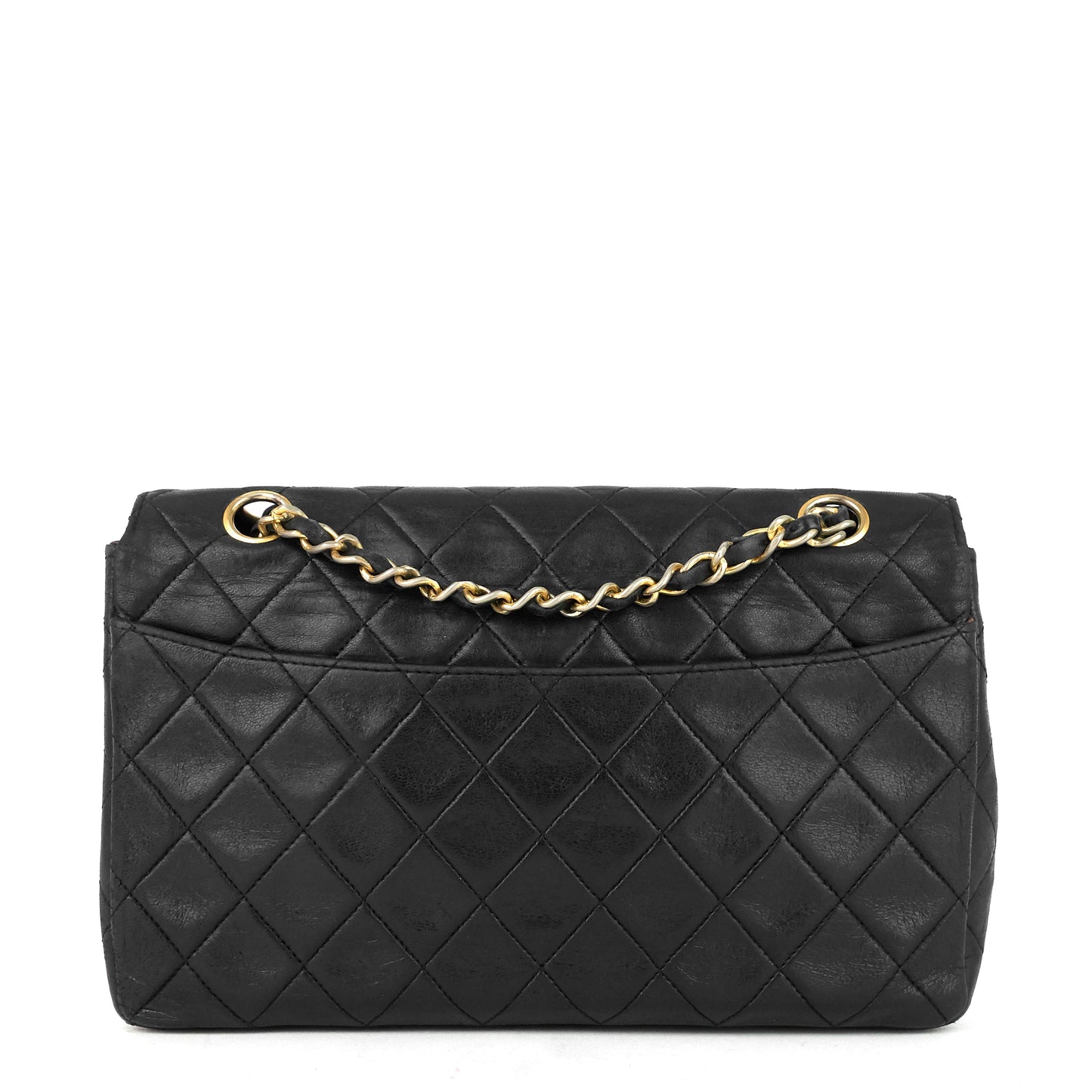 Chanel Vintage Medium Lambskin Flap Bag