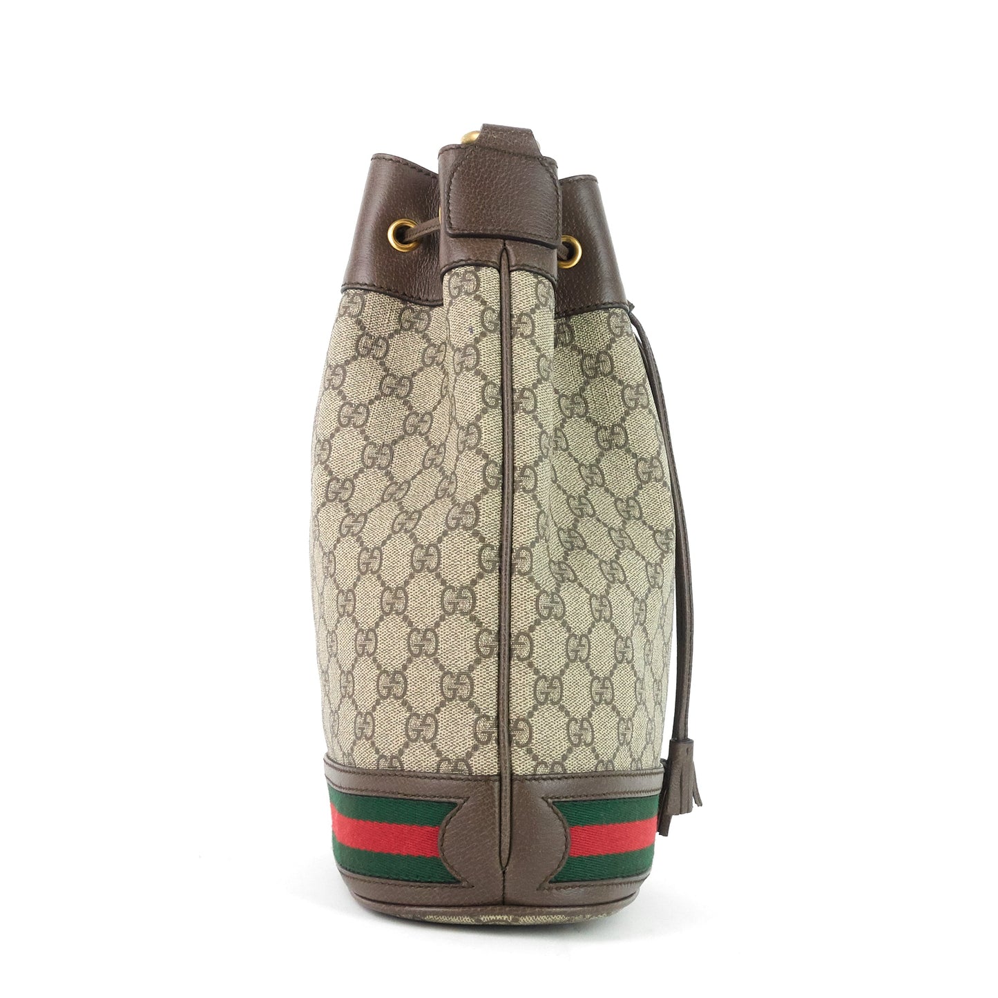 Gucci Ophidia GG Supreme Canvas Bucket Bag