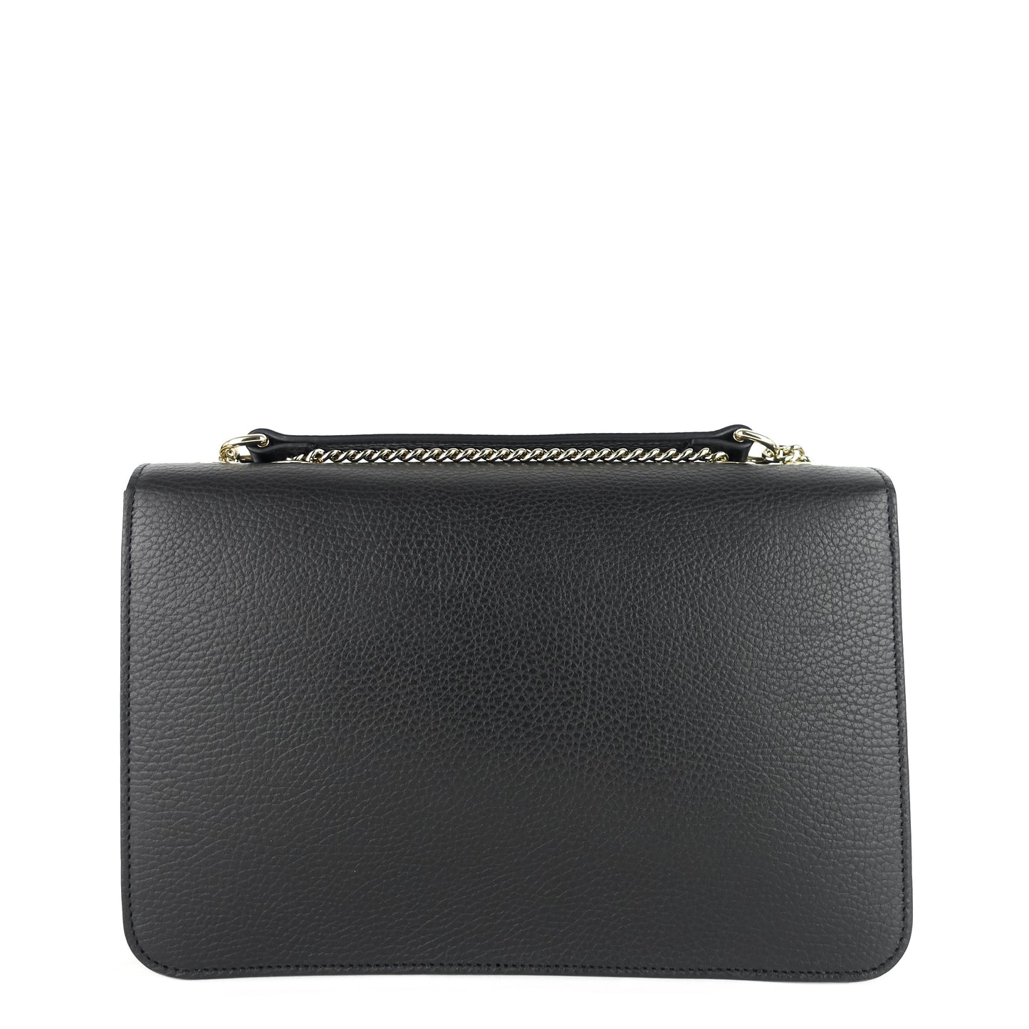 Gucci Dollar Interlocking G Medium Calfskin Leather Shoulder Bag