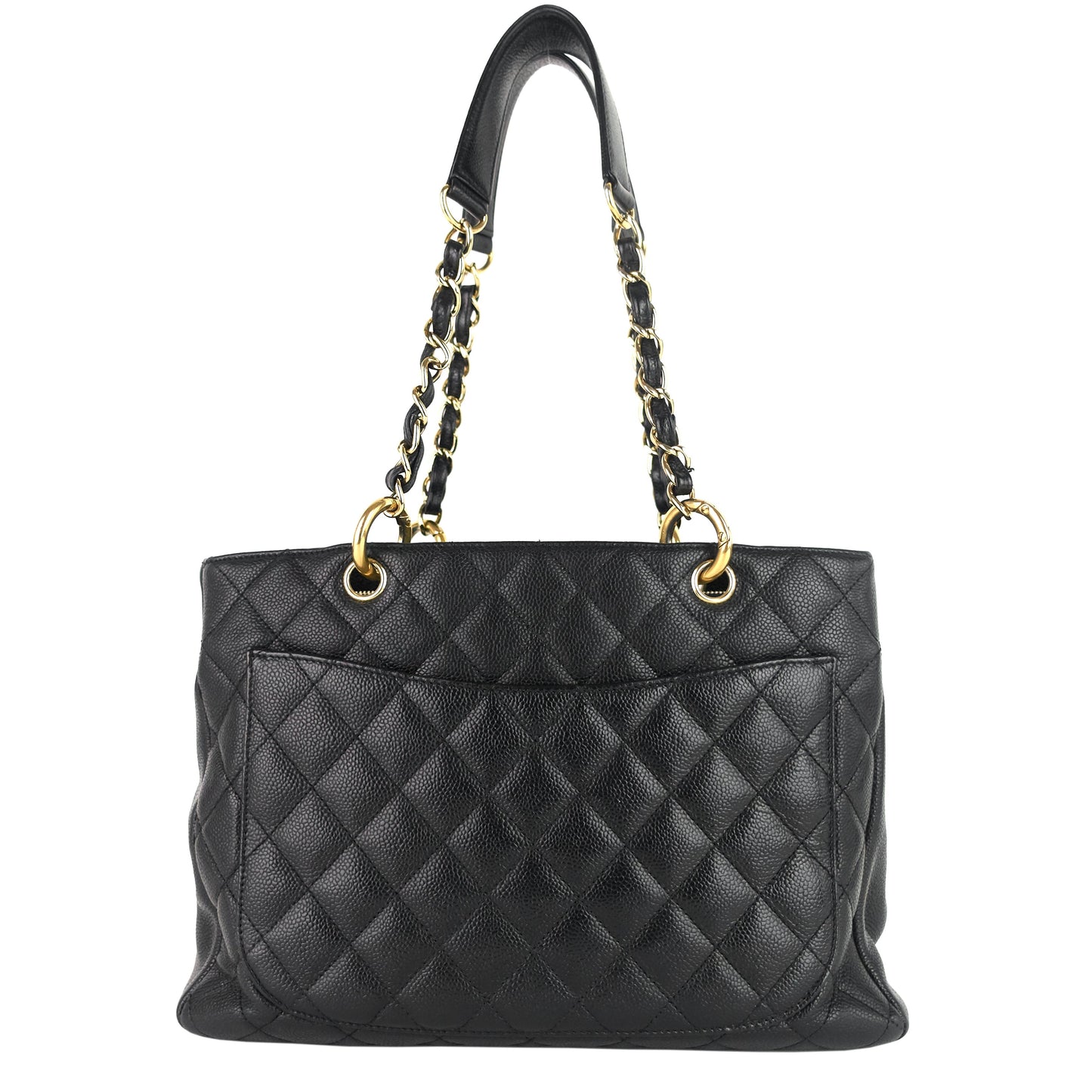 Chanel Grand Shopping Tote GST Caviar Leather Bag