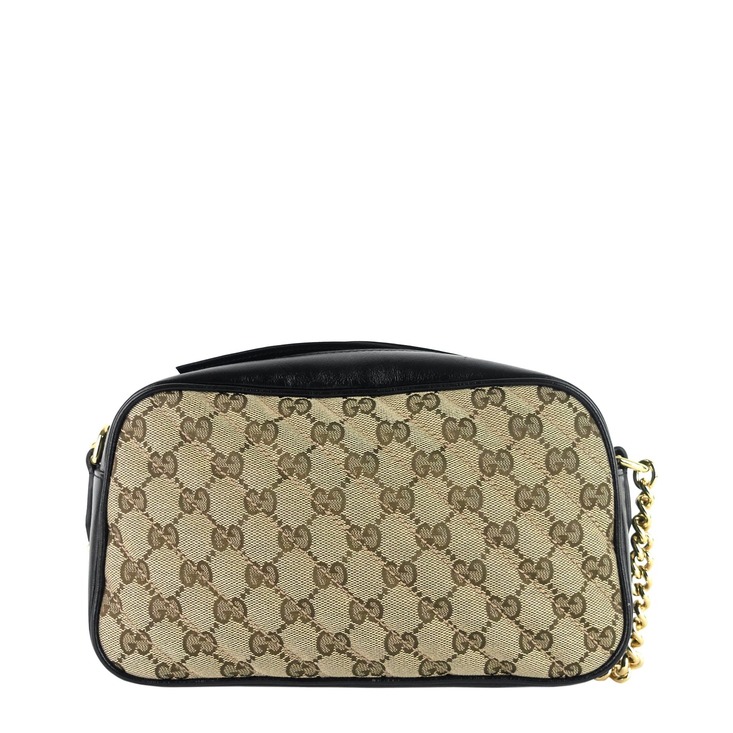 Gucci Marmont Small Canvas Chain Shoulder Bag