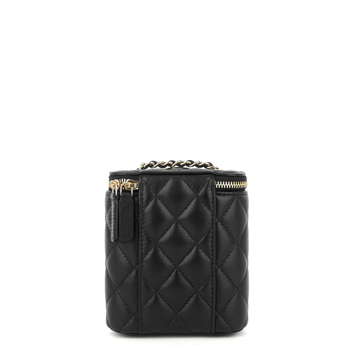 Chanel Classic Vanity with Chain Matelassé Lambskin Crossbody Bag