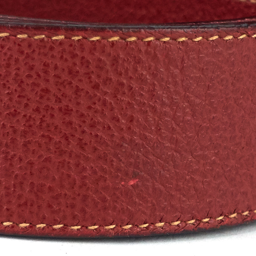 Gucci Saddle Flap Suede Shoulder/Belt Bag