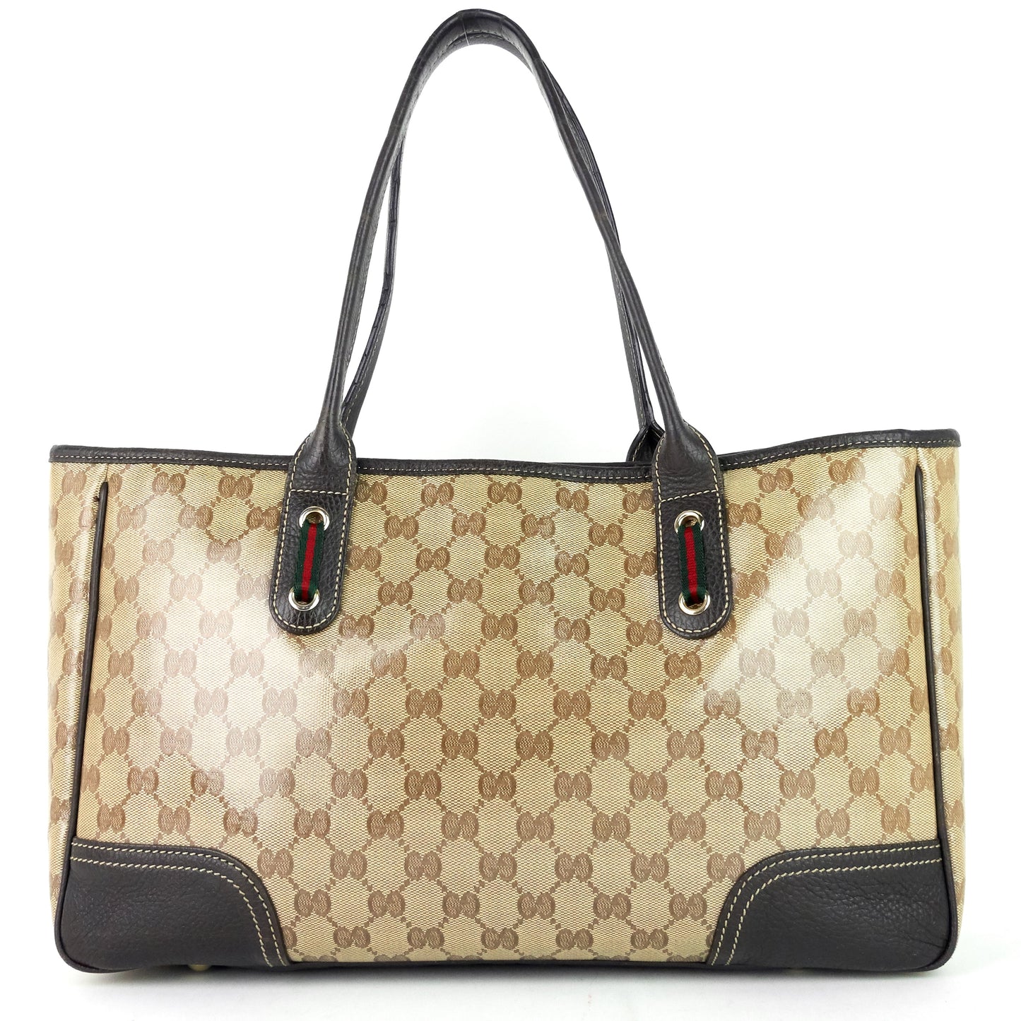 Gucci Princy GG Crystal Web Tote Bag