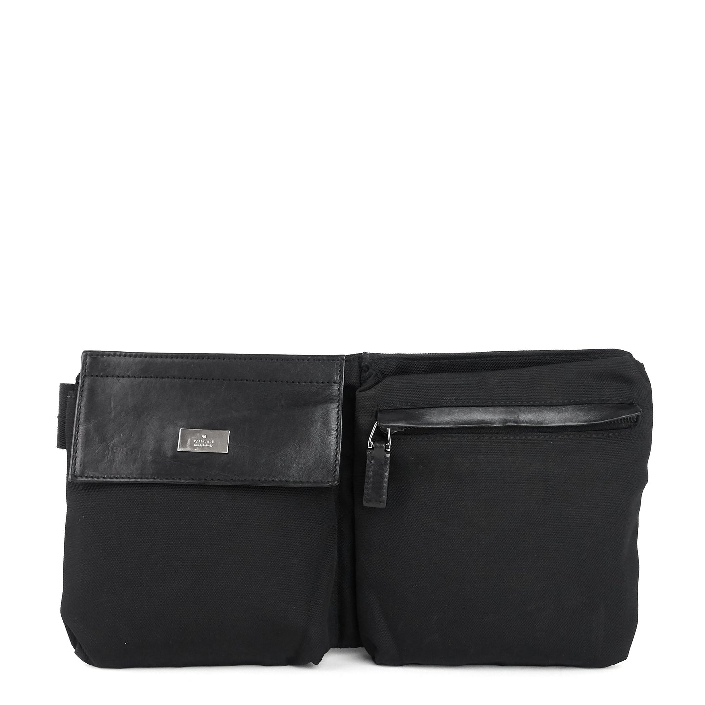 Gucci Nylon and Leather Belt Bag
