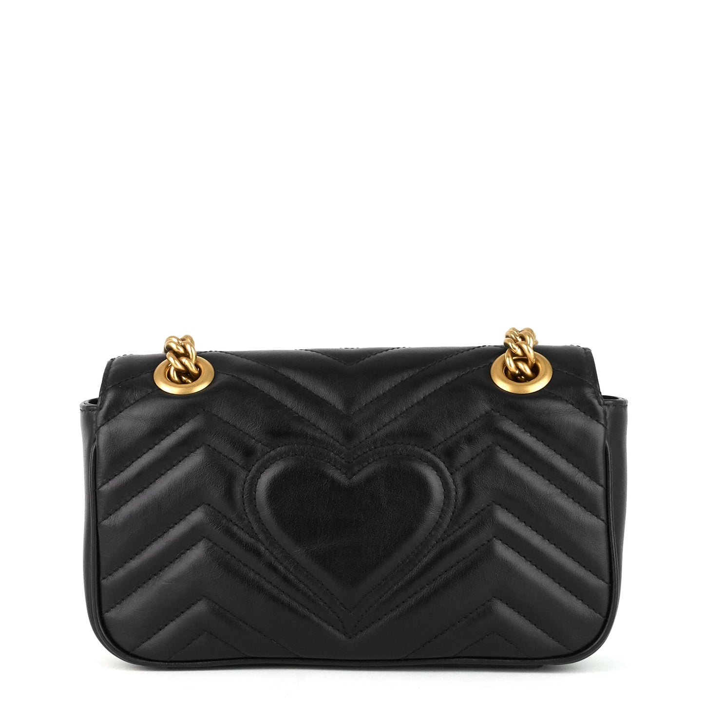 Gucci GG Marmont Mini Chevron Leather Bag