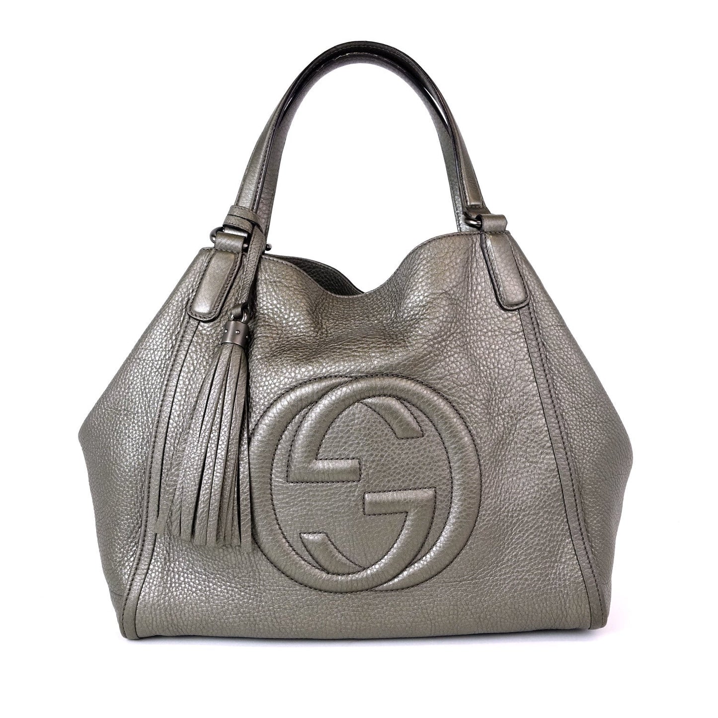 Gucci Soho Calf Leather Medium Tassel Bag