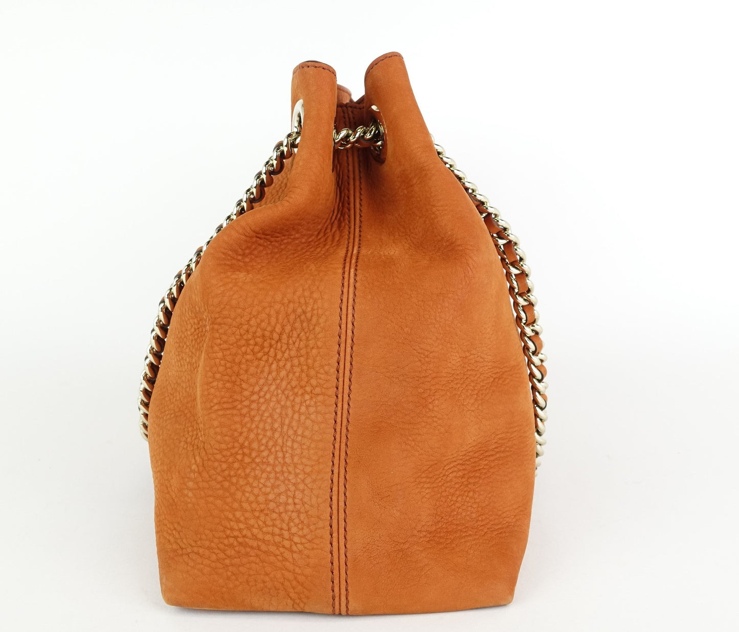 Gucci Soho Chain Strap Nubuck Leather Handbag