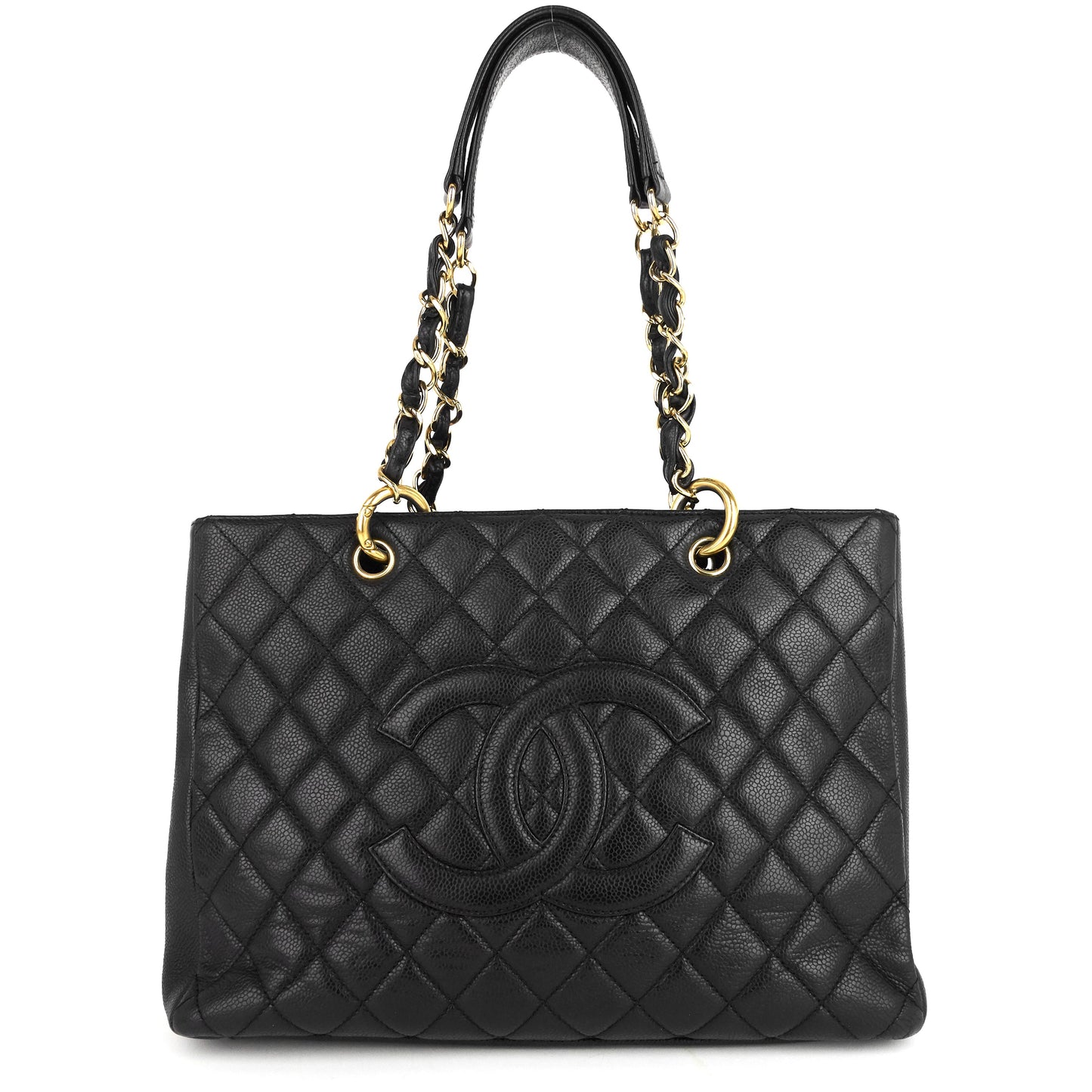 Chanel GST Grand Shopping Tote Caviar Bag