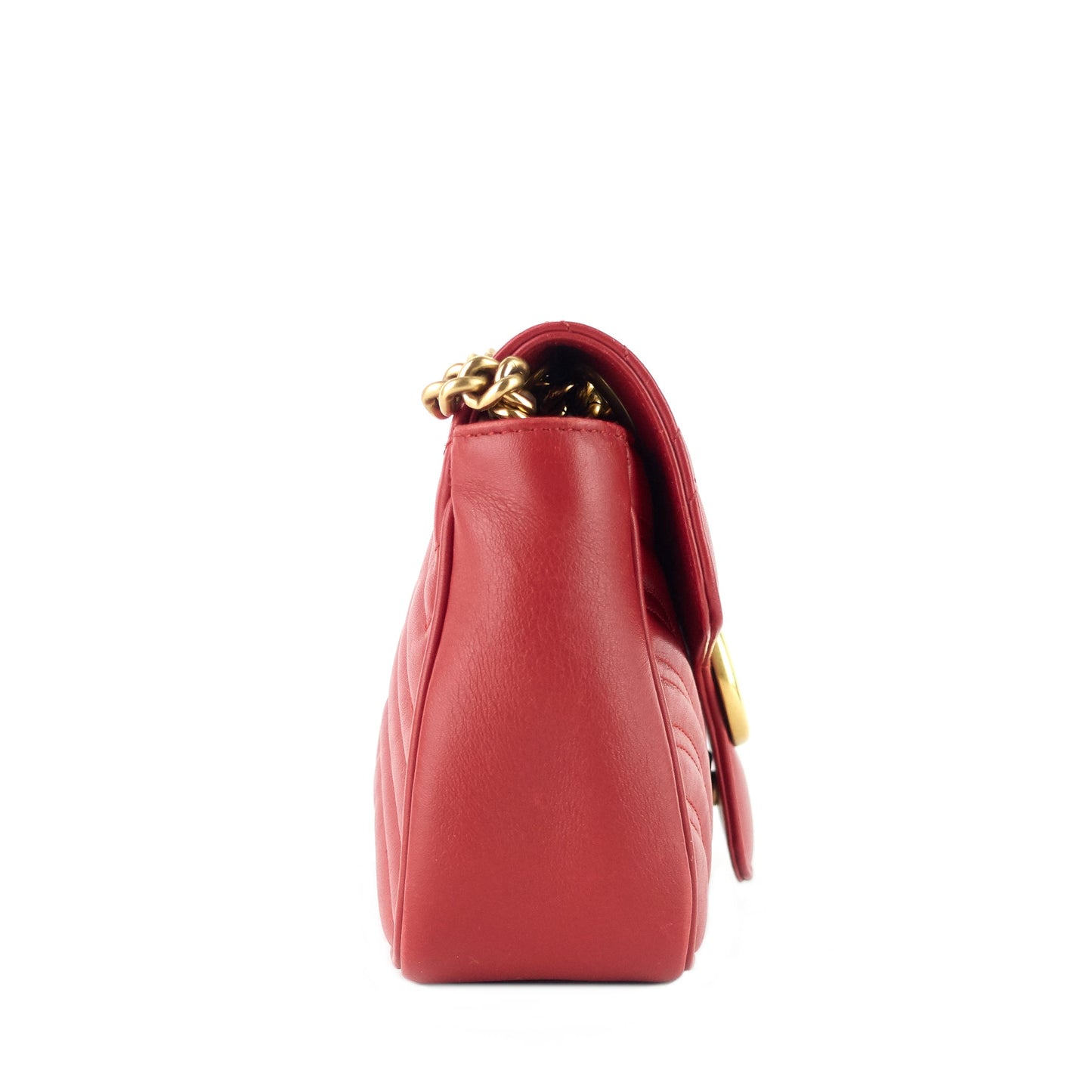 Gucci GG Marmont Small Matelass� Calfskin Leather Shoulder Bag