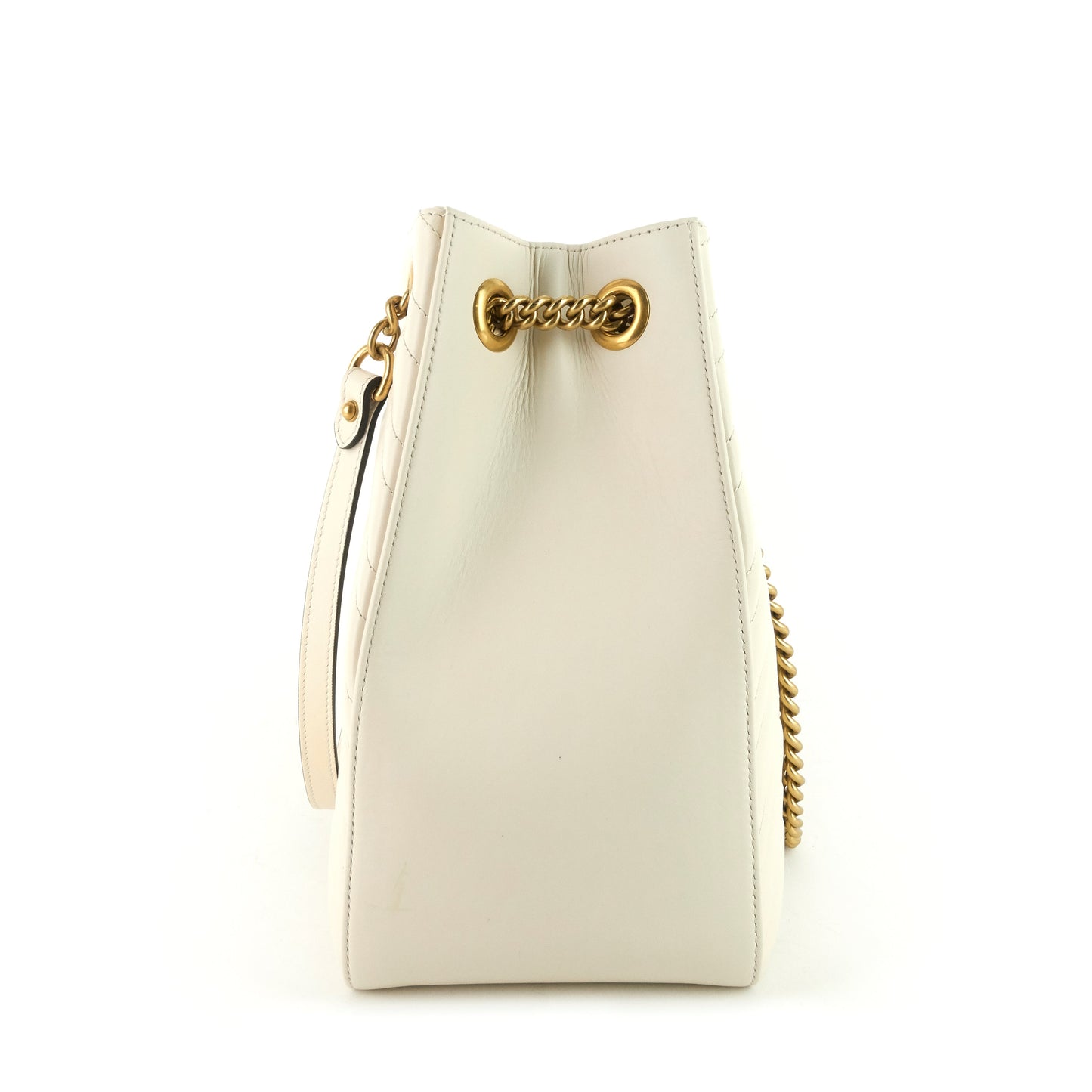 Gucci Marmont Medium Matelass� Calf Leather Chain Shoulder Bag