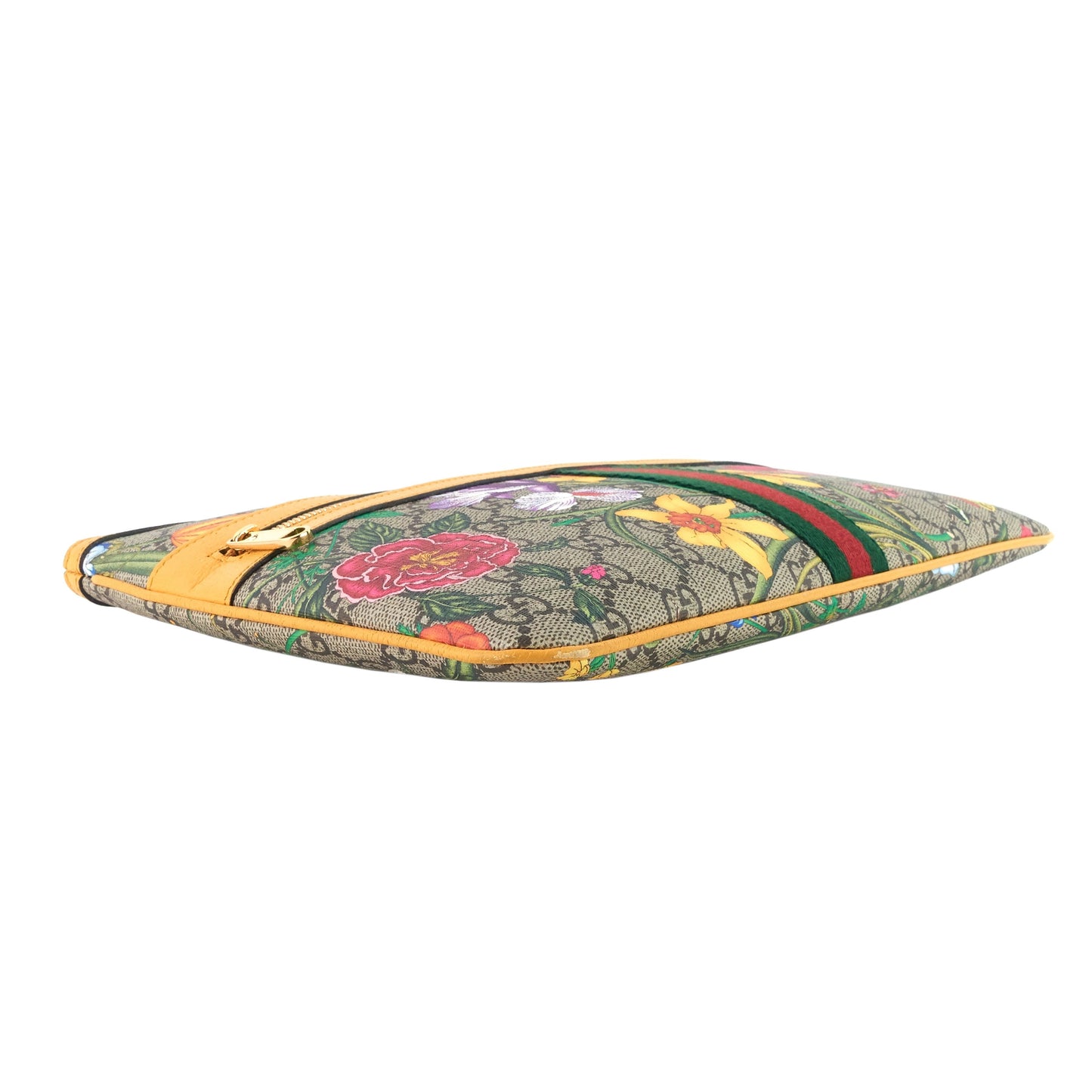 Gucci Ophidia GG Supreme Canvas Floral Clutch Bag