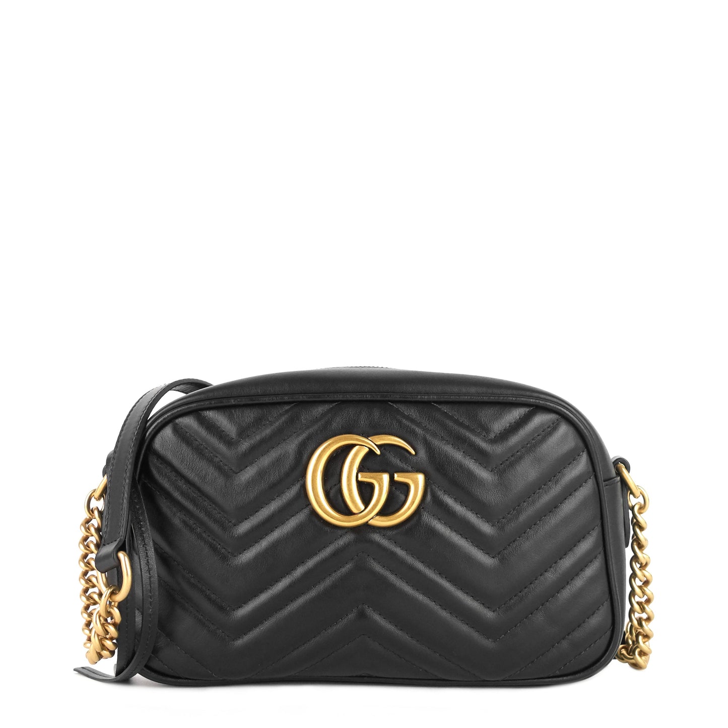 Gucci GG Marmont Small Matelass� Calfskin Shoulder Bag