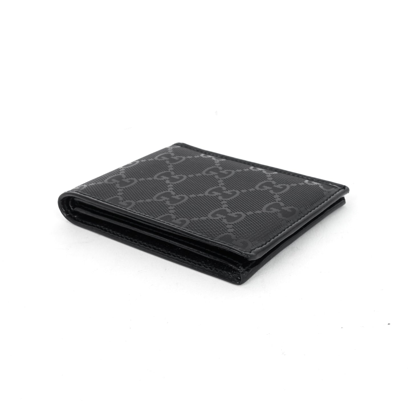 Gucci Bifold GG Coated Canvas Compact Wallet