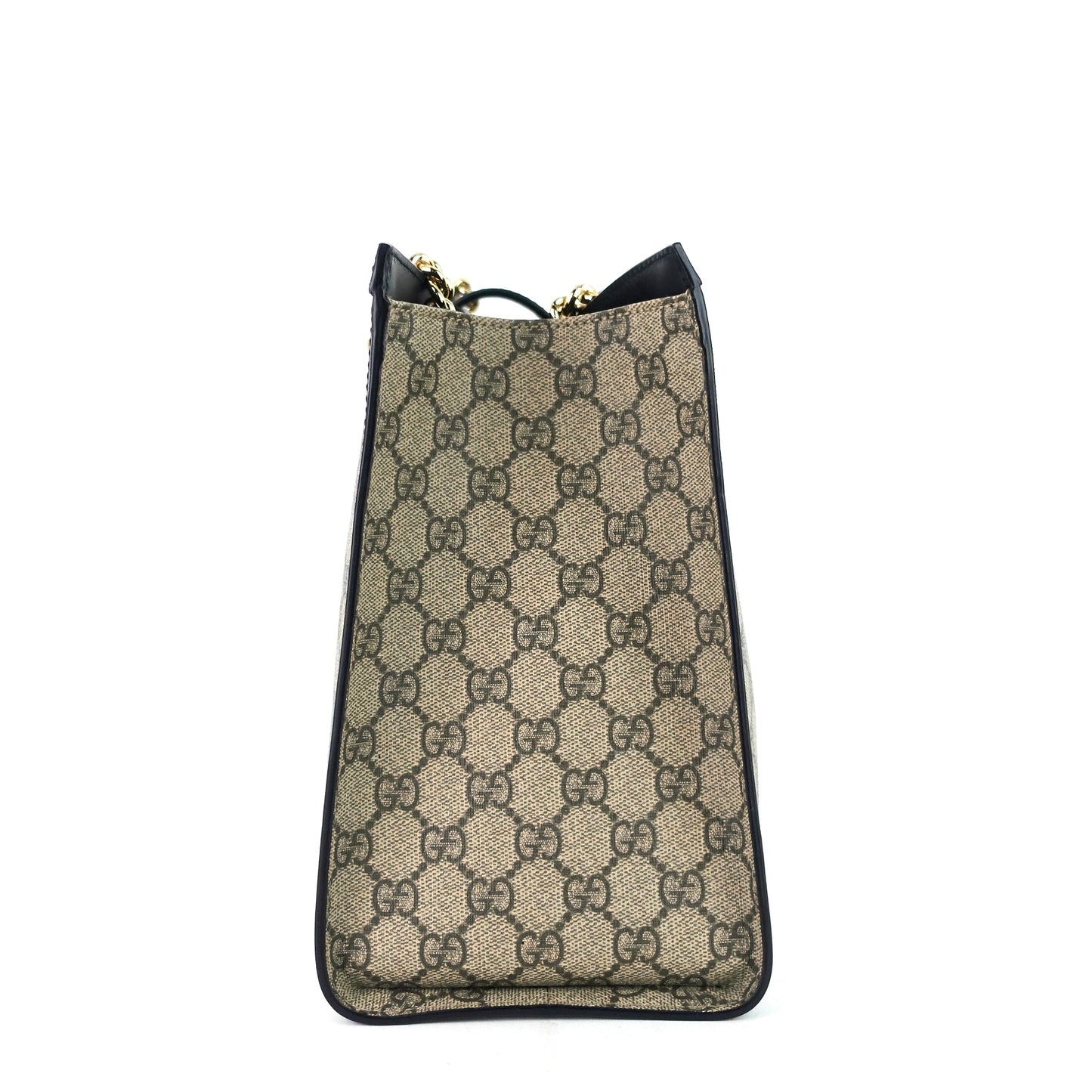 Gucci Medium Supreme GG Canvas Padlock Shoulder Bag