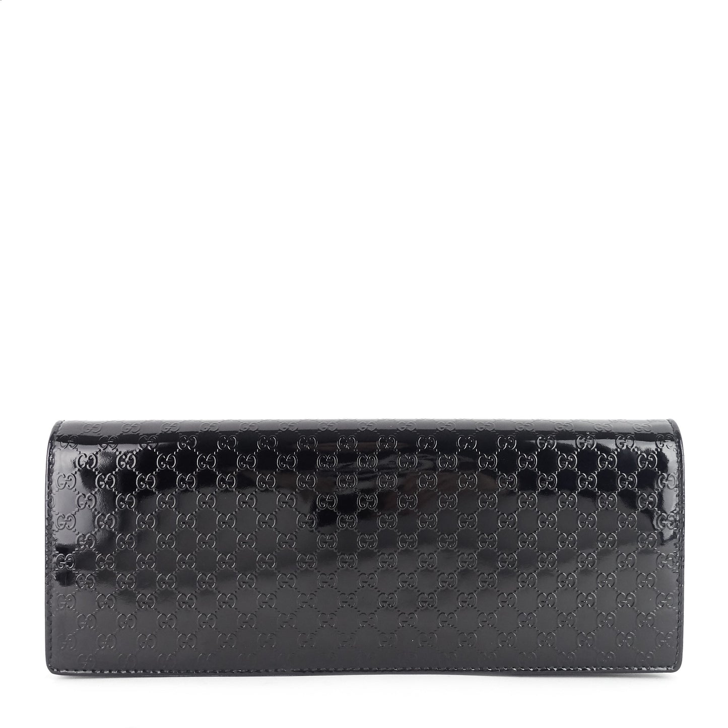 Gucci Micro-Guccissima Patent Leather Broadway Clutch Bag